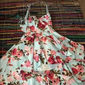Floral formal dress